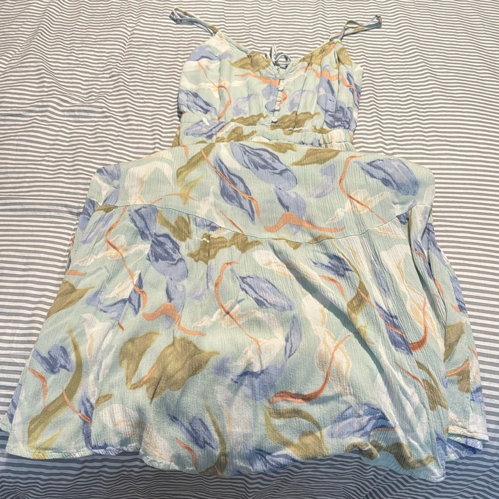 Abercrombie floral maxi dress